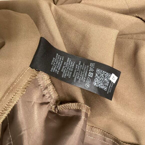 Collusion Brown Slim Tailored Trousers Pants - Picture 11 of 12